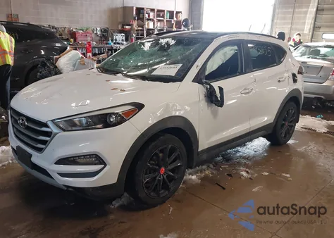 2017 Hyundai Tucson Night из США, поврежденный, VIN KM8J3CA27HU534903